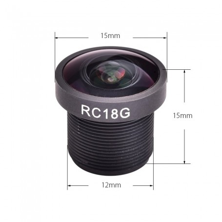 Lente RunCam 1.8 M12 RC18G