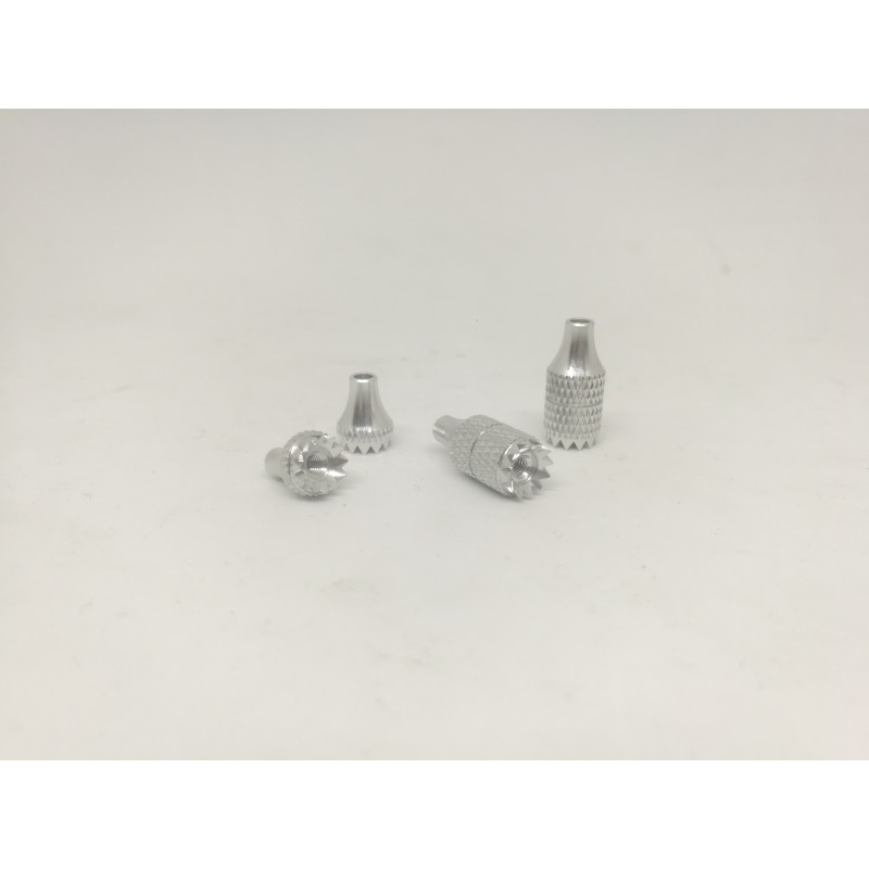 FrSky X-Lite BRACE LITE & Long+short Gimbals stick ends (White/Silver Color)