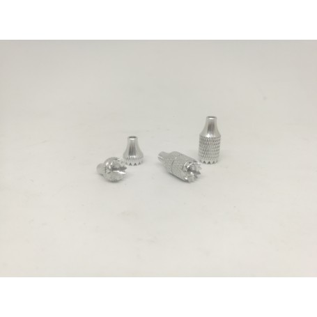 FrSky X-Lite BRACE LITE & Long+short Gimbals stick ends (Blanco/plata)