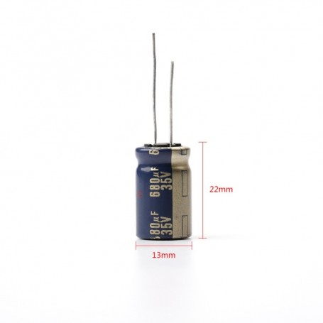 Condensador Panasonic FC series 35V 680UF