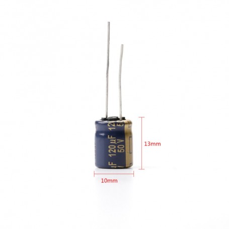 Capacitor Panasonic FC series 50V 120UF
