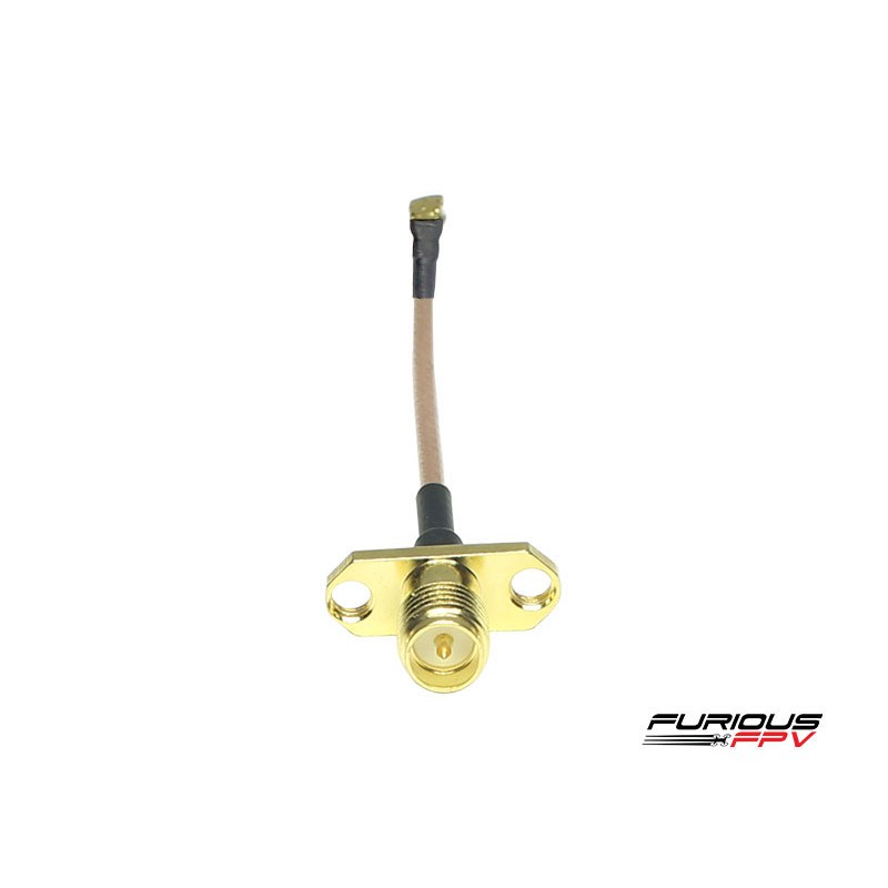 FuriousFPV 72mm Pigtail u.fl to RP-SMA cable FuriousFPV 72mm Pigtail u.fl to RP-SMA cable