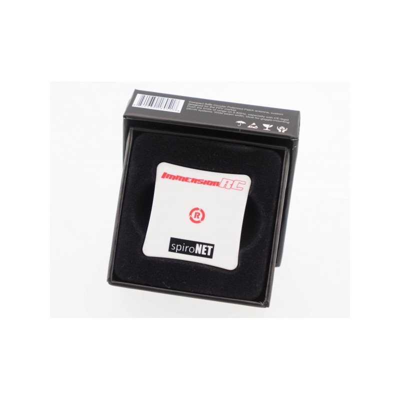 ImmersionRC SpiroNet 8dBi RHCP/LHCP Mini Patch