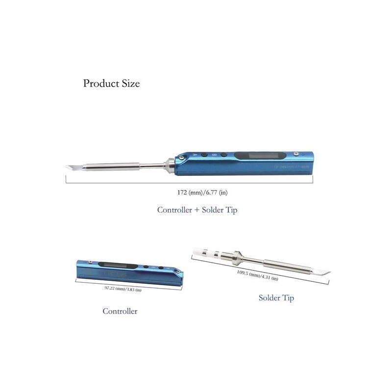 SEQURE Mini SQ-001 blue - TS-B2 tip