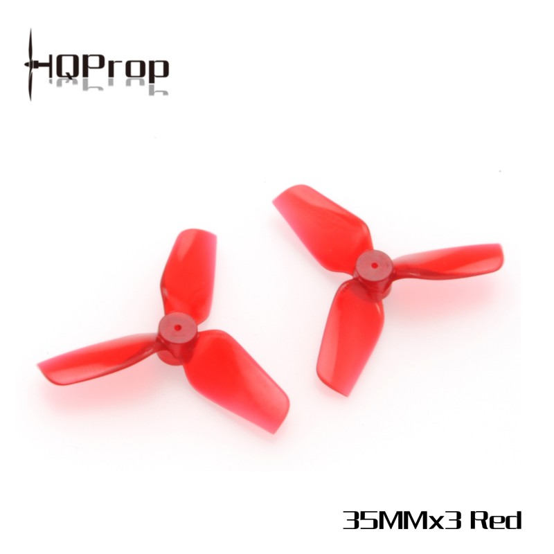 HQ Micro Whoop Prop 35MMX3 Grey - Poly Carbonate - 1MM Shaft