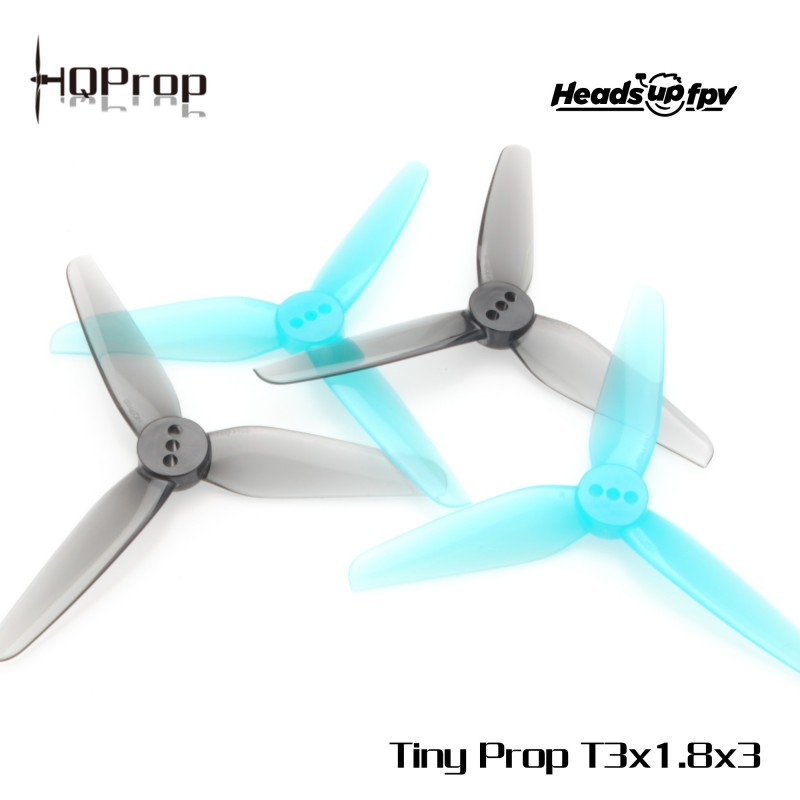 HQProp HeadsUp Tiny Prop - Poly Carbonate - 2MM Shaft HQProp HeadsUp Tiny Prop - Poly Carbonate - 2MM Shaft