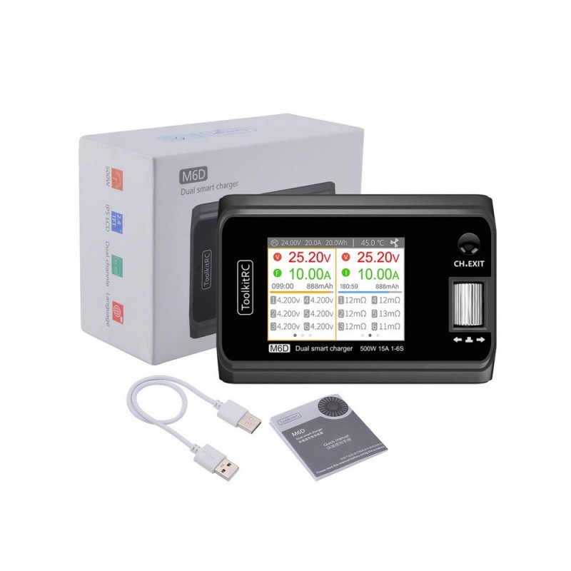 ToolkitRC M6D Dual Charger