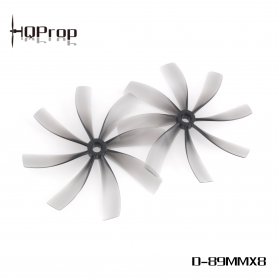HQProp Duct 89mmX8 for Cinewhoop Grey - Poly Carbonate