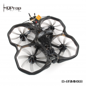 HQProp Duct 89mmX8 for Cinewhoop Grey - Poly Carbonate 2