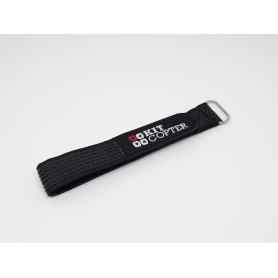 KitCopter Velcro Strap Kevlar V2 - 25x2 cm negro