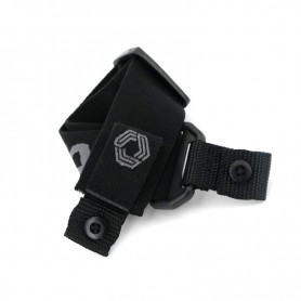 Ethix Goggle Strap HD Black (Grey Logo) 2