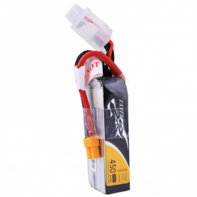 Tattu 450mAh 14.8V 75C 4S1P Lipo Battery Pack with XT30 plug--Long Size for H Frame 2