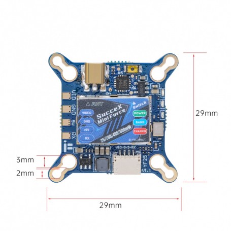 iFlight SucceX Mini Force 5.8GHz 600mW VTX Adjustable