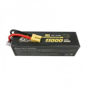 Gens ace 11000mAh 14.8V 100C 4S2P Lipo Battery Pack with EC5 - Bashing Series
