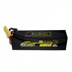 Gens ace 6800mAh 14.8V 120C 4S1P Lipo Battery Pack with EC5 - Bashing Series