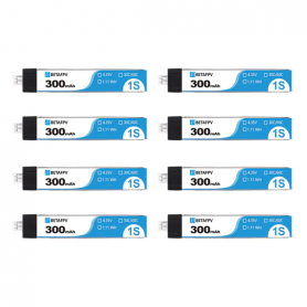 BETAFPV PH2.0 300mAh 1S 30C Battery (8PCS) 2