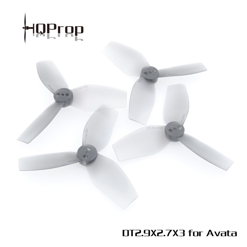 HQProp DT2.9X2.7X3 for DJI Avata - Poly Carbonate Carbonate HQProp DT2.9X2.7X3 for DJI Avata - Poly Carbonate Carbonate