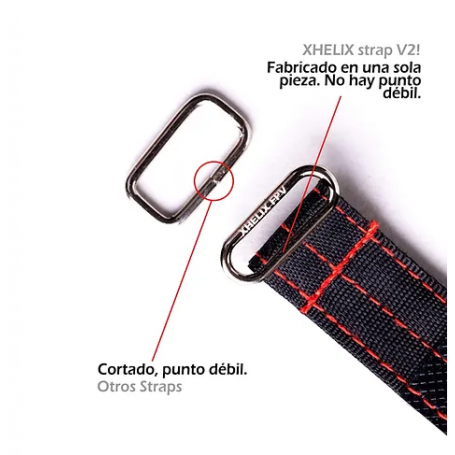 Xhelix The Rock Xhelix Lipo Strap V2 (2uds.)