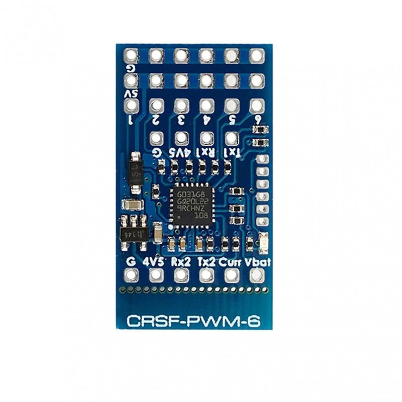 Mateksys CRSF to PWM Converter,CRSF-PWM-6 Mateksys CRSF to PWM Converter,CRSF-PWM-6