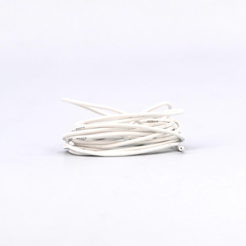 26AWG Silicone Wires (White) (2m) 26AWG Silicone Wires (White) (2m)