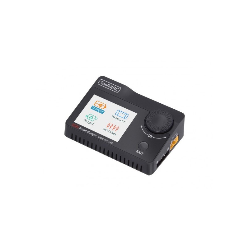 ToolkitRC M8S 1~8S 400W 18A DC multifunctional charger ToolkitRC M8S 1~8S 400W 18A DC multifunctional charger