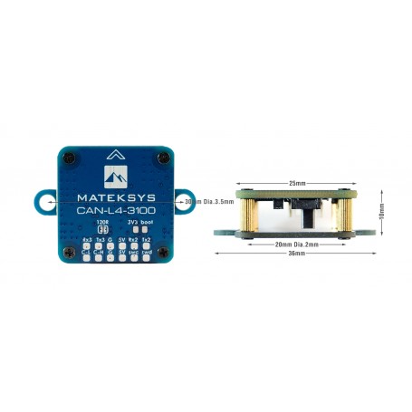 Matek DroneCAN Magnetometer RM3100