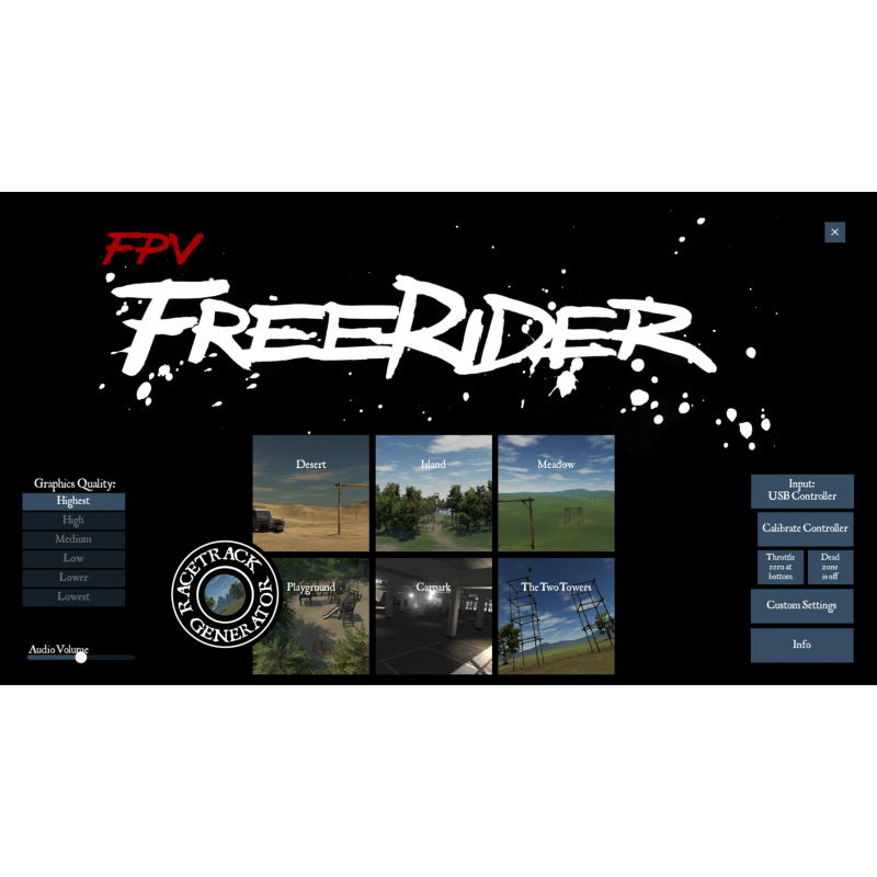 Carrera 28 Junio - Simulador FPV