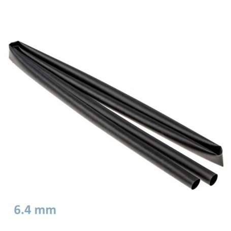 Heat Shrink Tube 6.4mm Black