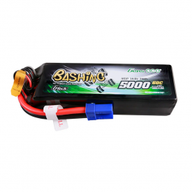 Gens ace G-Tech 5000mAh 14.8V 4S 60C Lipo Battery Pack with EC5 Plug-Bashing Series 2