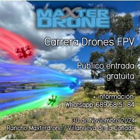 Maxterdrone Racing Ranch - Carrera Drones FPV - 30 de Noviembre