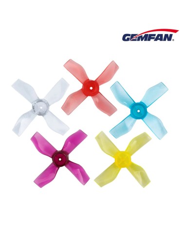 Gemfan 31mm 4-blade 1220 Micro Whoop Propellers - 0.8 mm