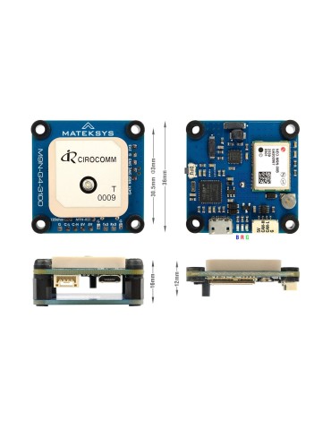 Matek AP_Periph DroneCAN GNSS M9N-G4-3100 2