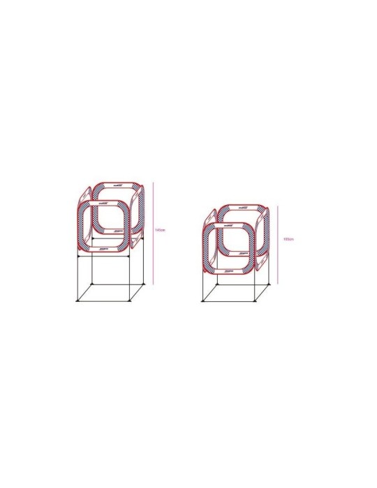 Gemfan 80cm Cube Race Gate + Base Tools