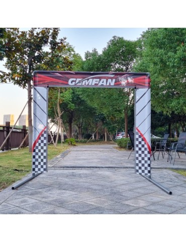 Drone Racing Reflective Gate - 5x5 Red 2